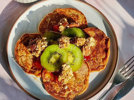 Delicious vegan protein pancake recipe! Don't miss out!