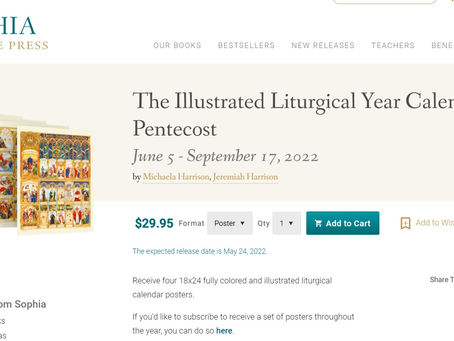 Volume III: The Illustrated Liturgical Year is ready!