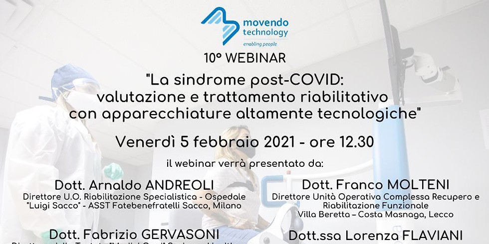 Webinar - la sindrome post-COVID