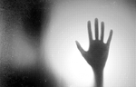 Halftone Image of a Hand