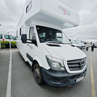 Neuseeland mit dem Wohnmobil - Südinsel, Christchurch: Wohnmobil Abholung in Christchurch, Mercedes Mighty