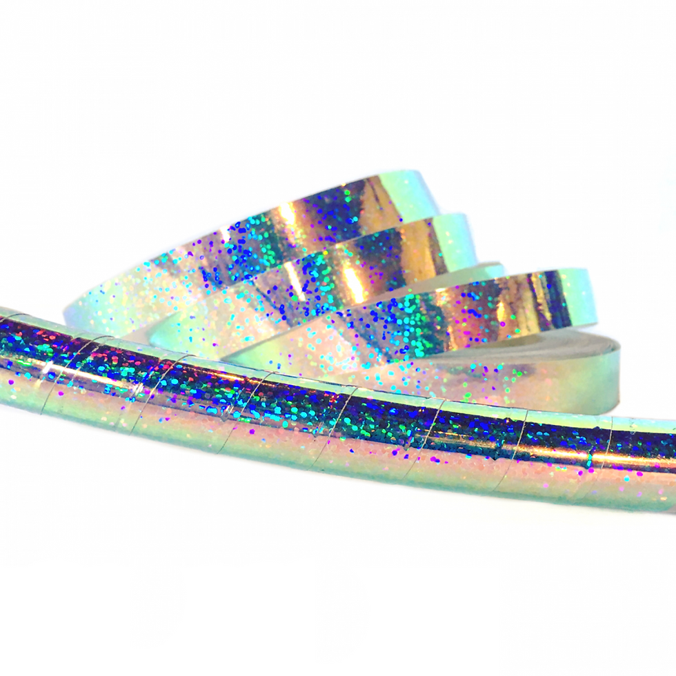 Indigo Galaxy Taped Hula Hoop