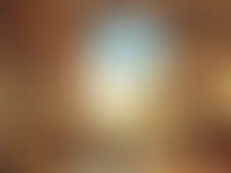 A person reads on the floor in a sunlit library with tall bookshelves and ornate lamps. 