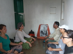 Ramana Maharshi as Role model.