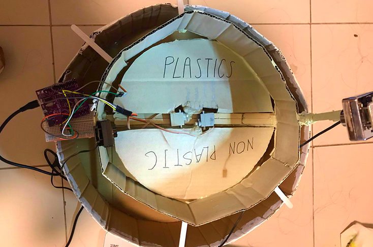Student inventions to solve environmental problems -