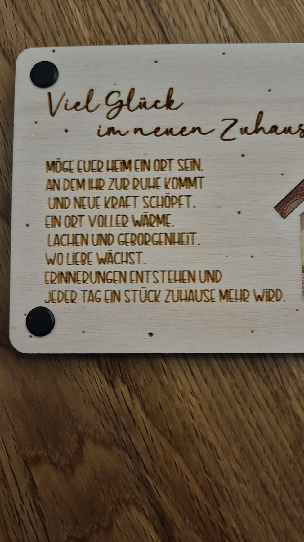 Miniaturbild: Haus Einzug | Geldgeschenk