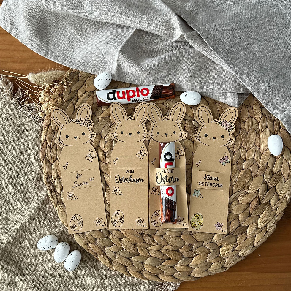 Miniaturbild: Osterhase | Bastelvorlage