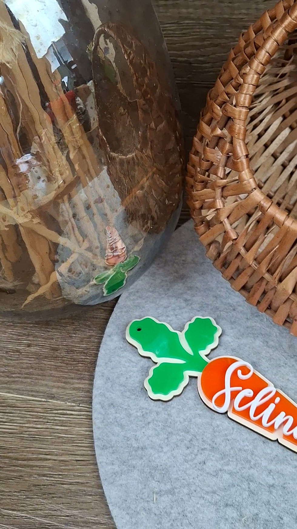 Miniaturbild: Karotte Laserdatei | Osteranhänger