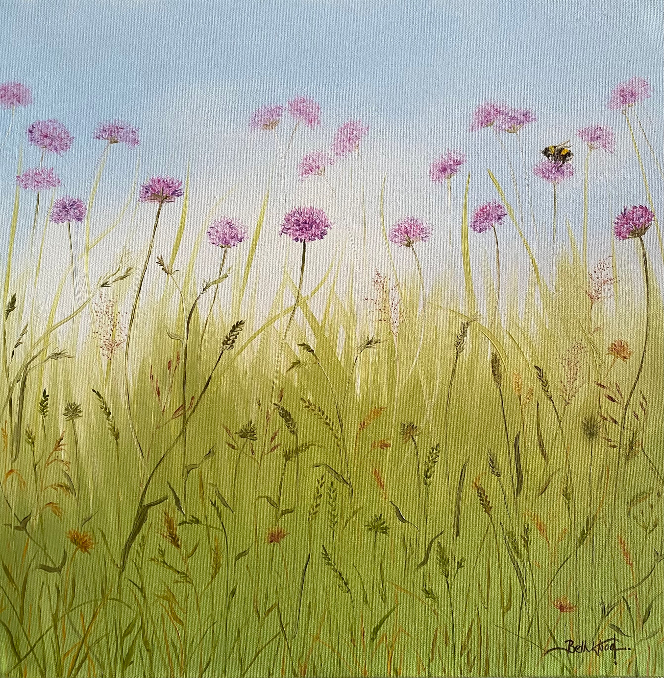 Busy Bee | Original Oil Painting