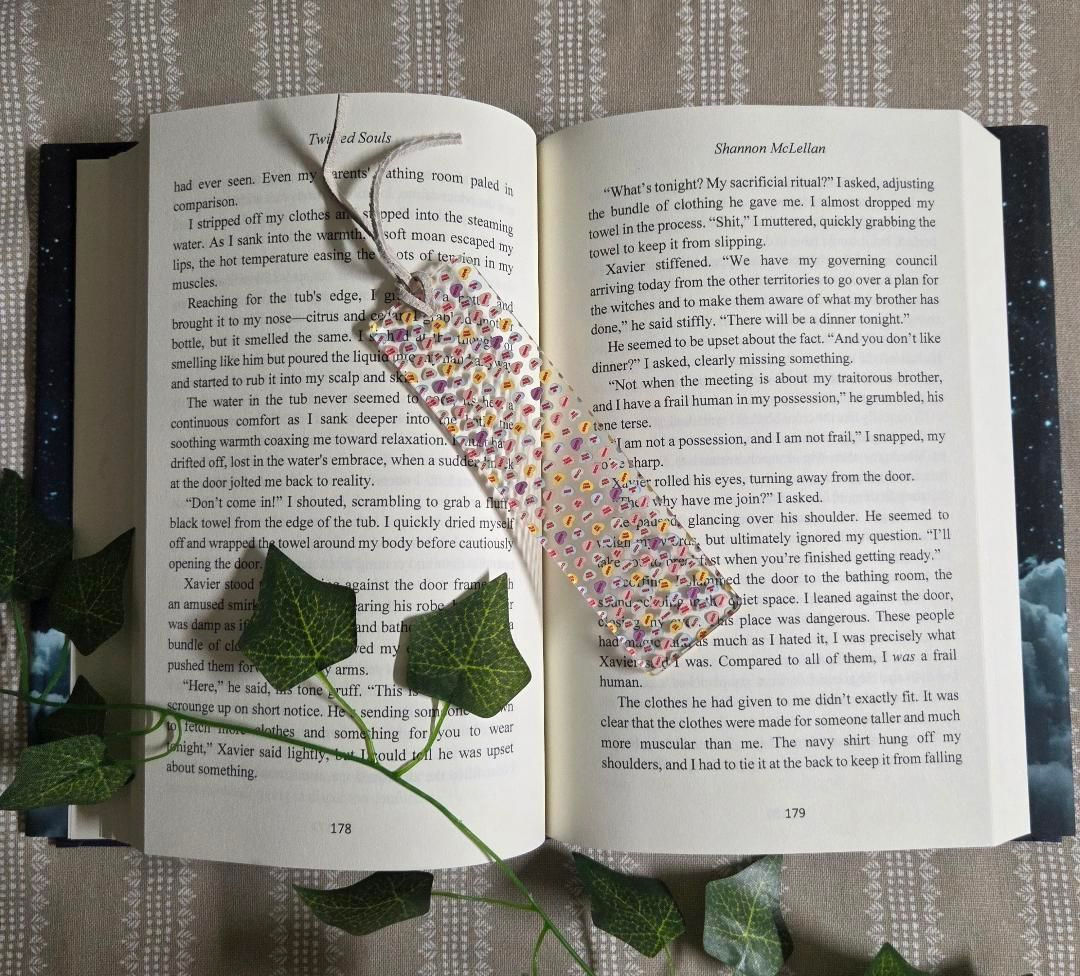 Candy Hearts Bookmark