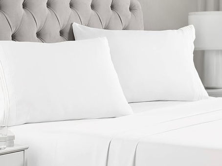 Short-term rental bed turnover illustrating linen dependency risk in on-site laundry operations