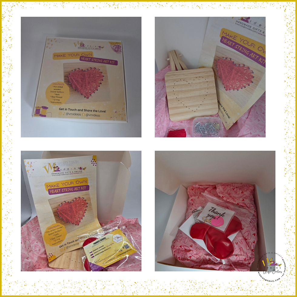 Thumbnail: Heart String Art Kit