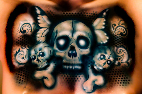Skull and Bones Tattoo