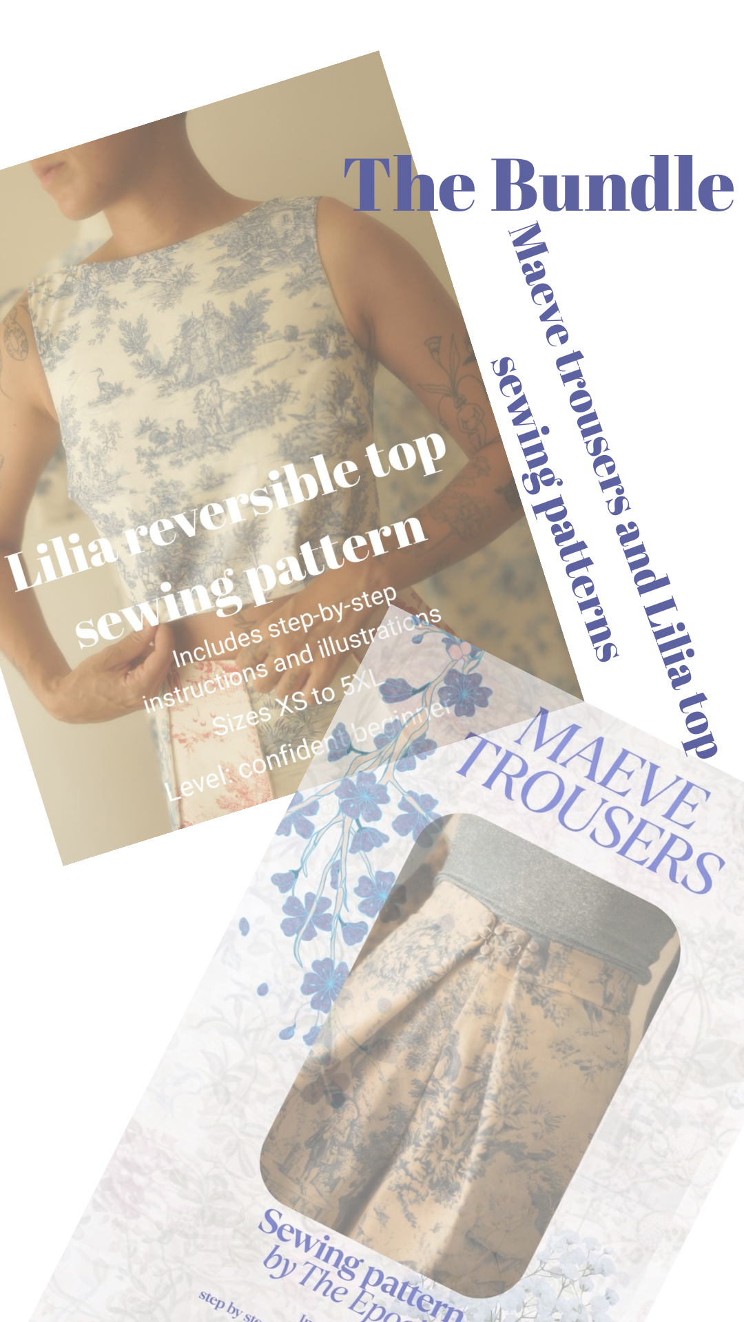 Sewing patterns bundle