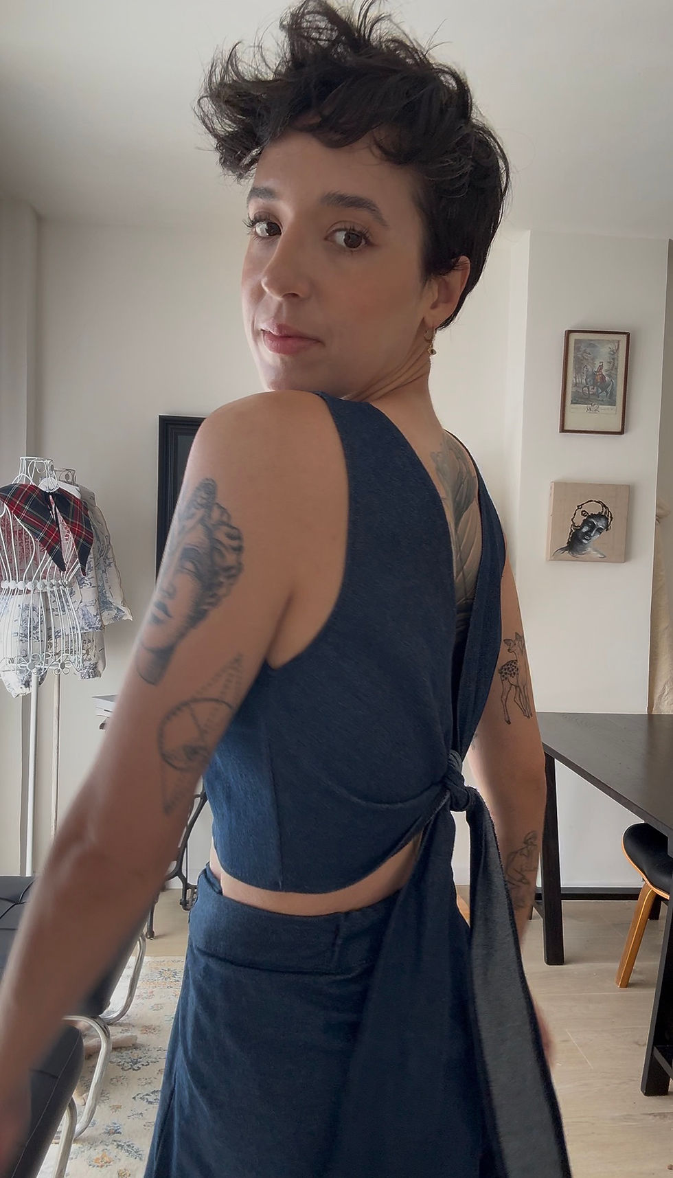Thumbnail: Denim Lilia top