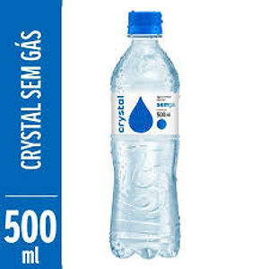 Água mineral Crystal c/Gás 500ml