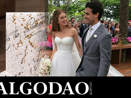 A Lista de Presentes de Casamento no valor de vários números de Marina Ruy Barbosa e Alexandre Negrã