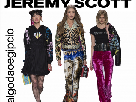 Jeremy Scott mostrou na passarela da #NYFW uma coleção cheia de esperança, nostalgia e igualdade.