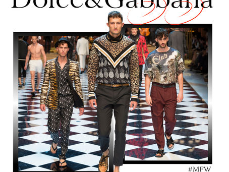 Da Década dos Exageros para o verão 2017 da Dolce&Gabbana.