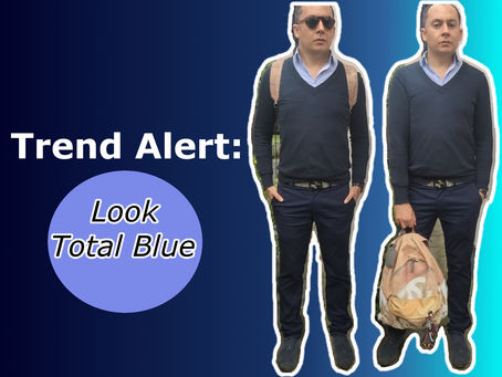 Look total Blue - Tendência da Estação.