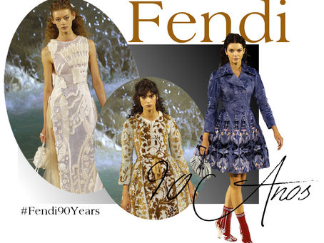 Conto de Fadas nos 90 anos da Maison Italiana Fendi.