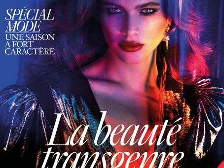 Modelo Transexual é Capa da Bíblia da moda internacinal "Vogue Paris".