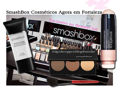 Smashbox Cosméticos agora em Fortaleza-CE Exclusivamente no Badalado Salão de Beleza BeautyClub.