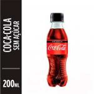 Refrigerante Coca-Cola ZERO 200ml