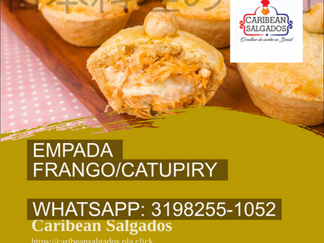 Delicioso EMPADA Frango com Catupiri