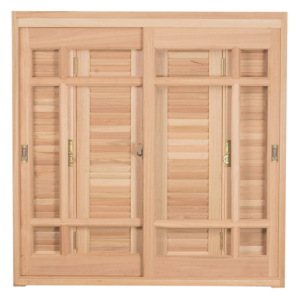 Janela de Eucalipto Pantográfica Iitaliano