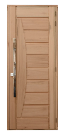 Porta Externa Eucalipto Com Puxador PG66