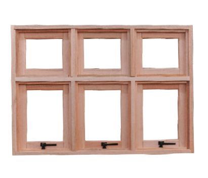 Maxim-Ar 3 Caixilho Fixo/3 Móvel Liso JG07