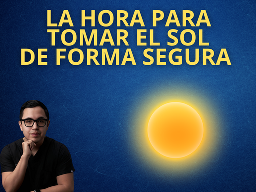 La hora para tomar el sol