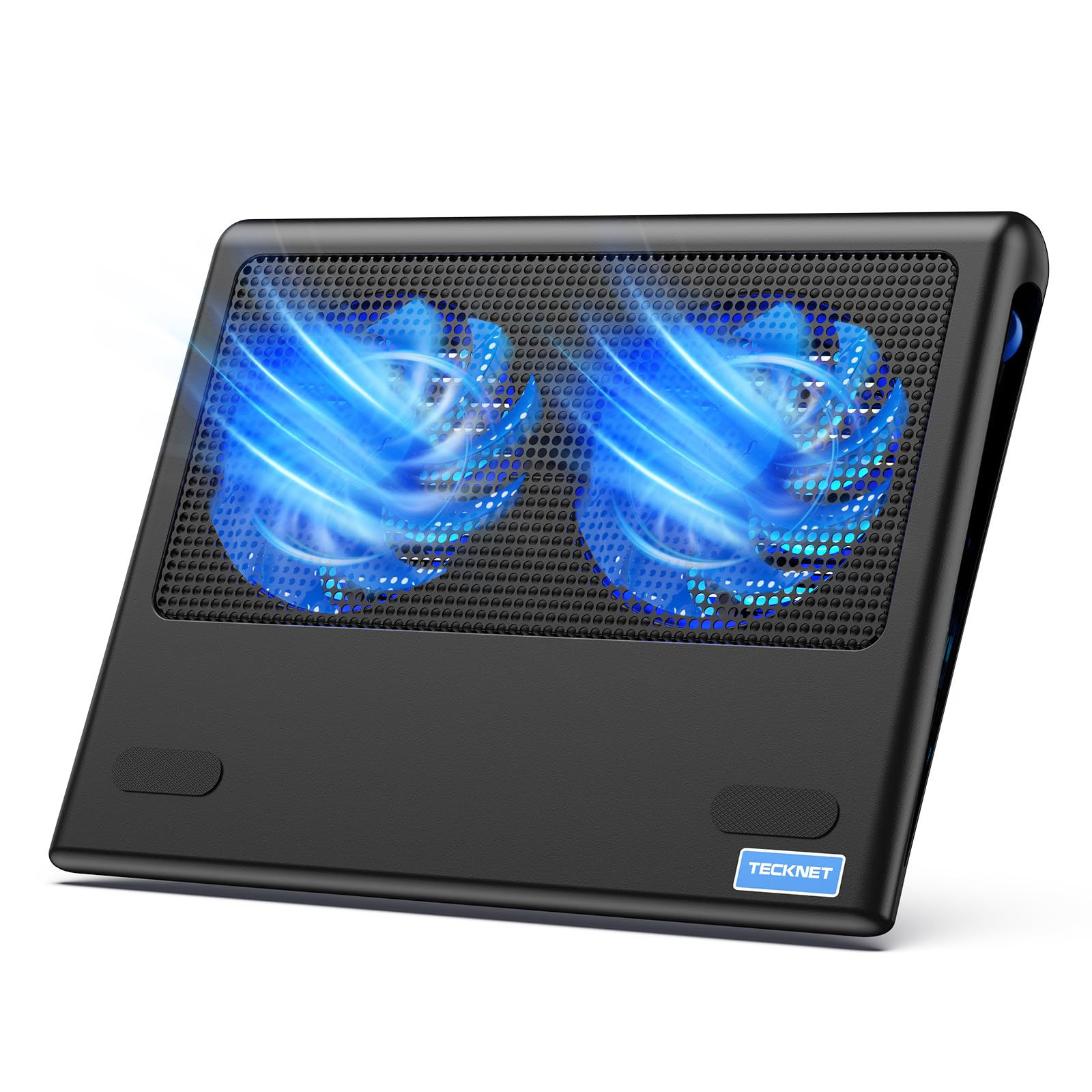 TECKNET Laptop Cooling Pad 12"-15.6" Laptop Cooler Gaming Laptop Cooling Stand W