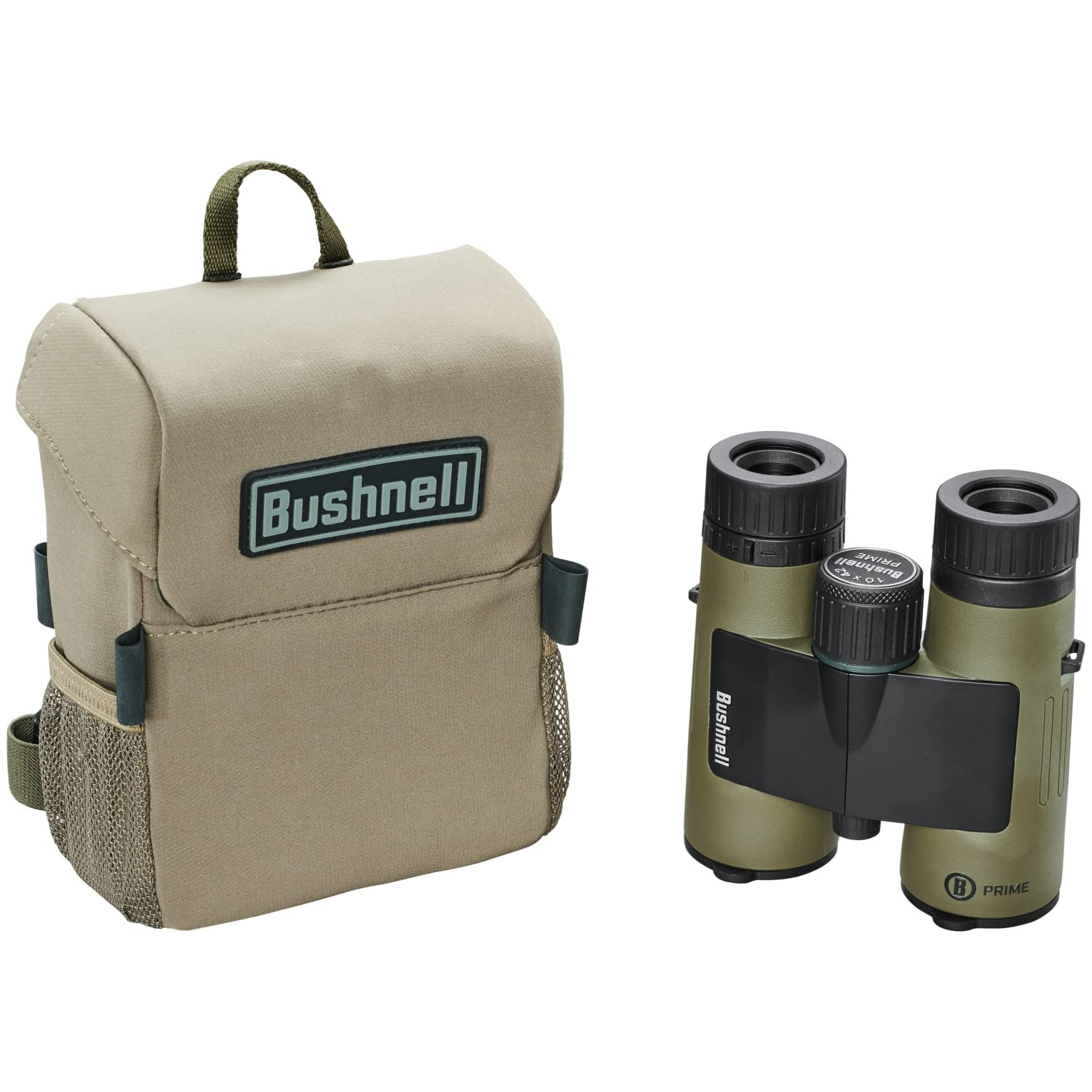 Bushnell Prime 10x42 Binocular and Vault Bino Caddy Combination Pack Waterproof