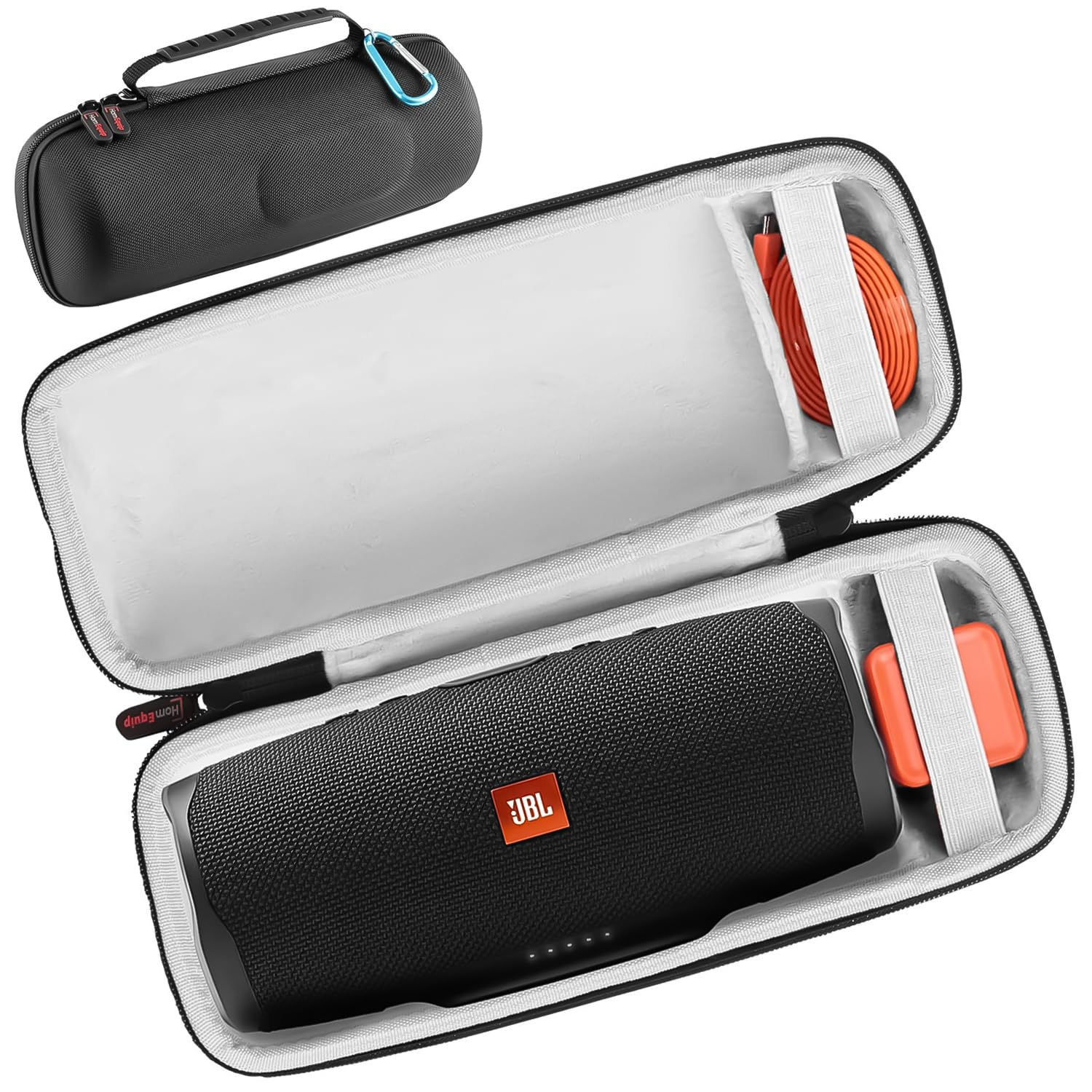 HomEquip Waterproof Case for JBL Charge 4/ Charge 5 Fits Multiple JBL Bluetooth