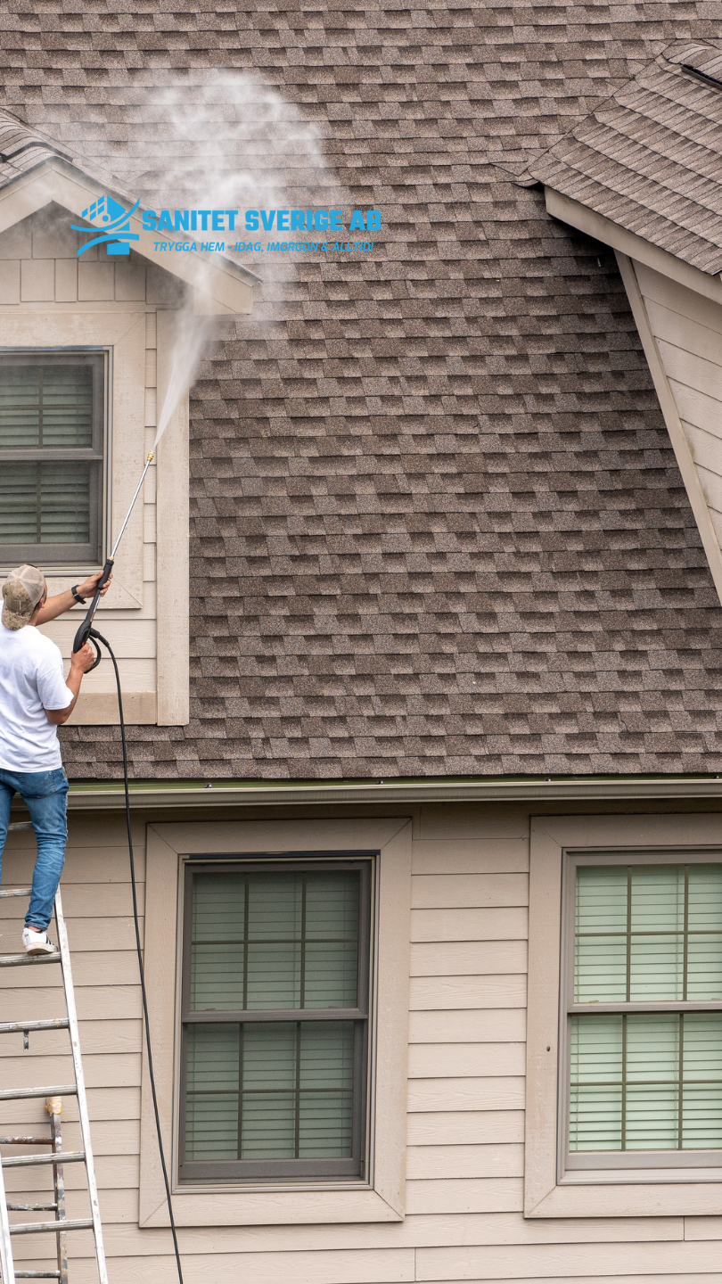 Takets skick har stor betydelse för både fastighetens livslängd och utseende. Med tiden utsätts taket för fukt, smuts, alger och mossa som kan påverka materialet negativt.