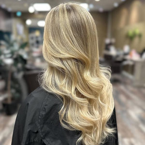 Blonde Hair Styling