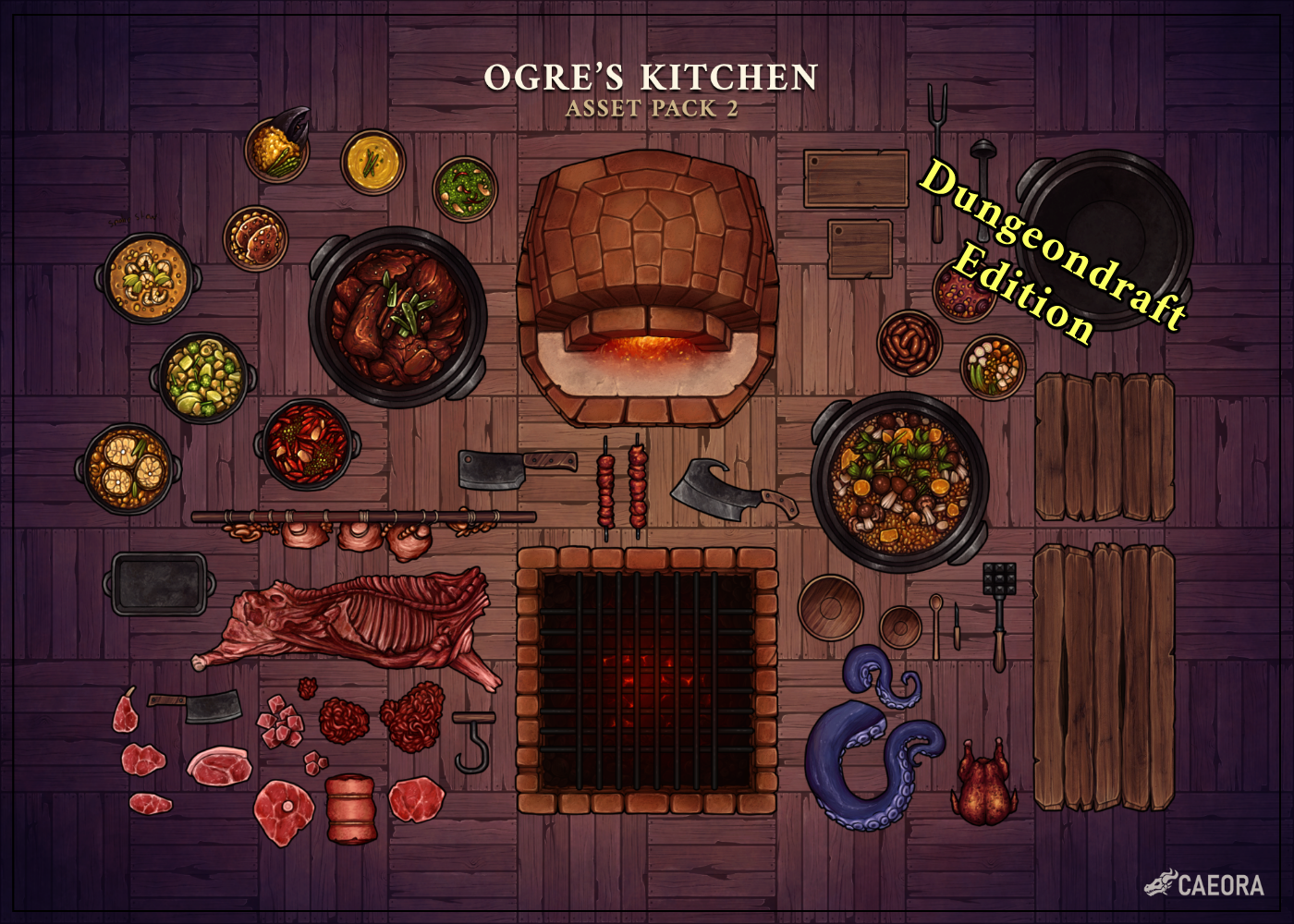 Ogre's Kitchen Dungeondraft Edition