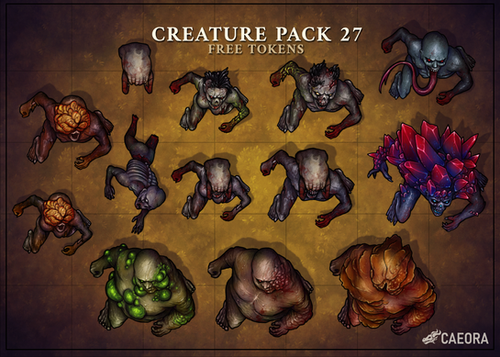 Creature Pack 27 | Caeora