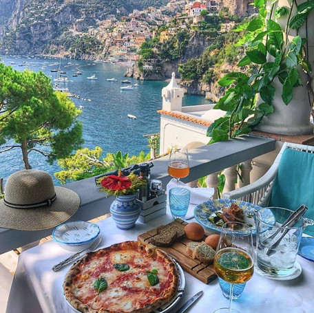 Almuerzo en Positano