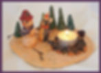 Pottery, Snowman & Mouse