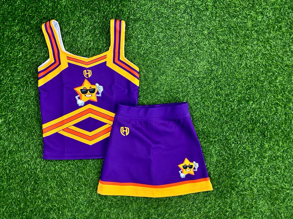 Thumbnail: Two Strap Cheer top with built in bloomers