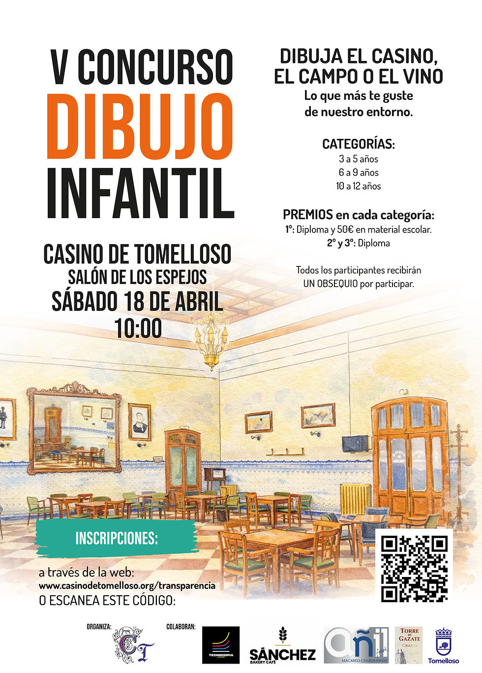 V Concurso de Dibujo Infantil – Casino de Tomelloso