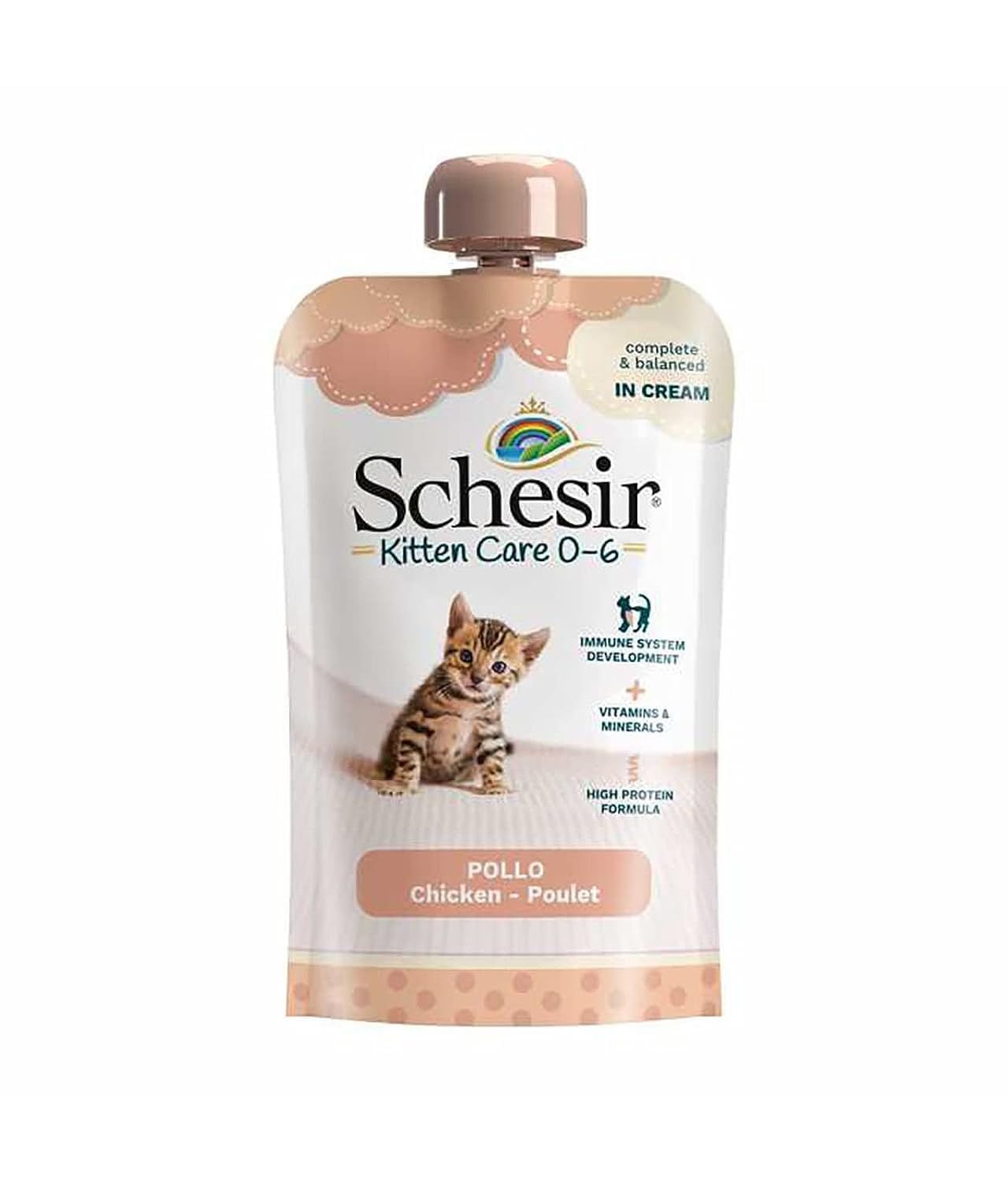 Schesir Kitten care 0_6 Chicken 150g
