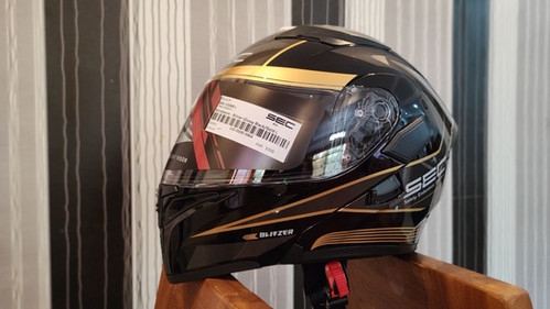 Sec Windstorm Modular Helmet SEC WINDSTORM BLITZER GLOSS BLACK