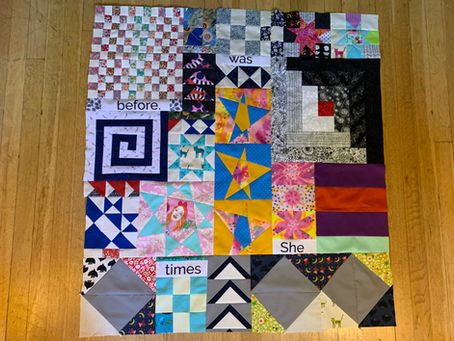 Misfit blocks in a quilt top