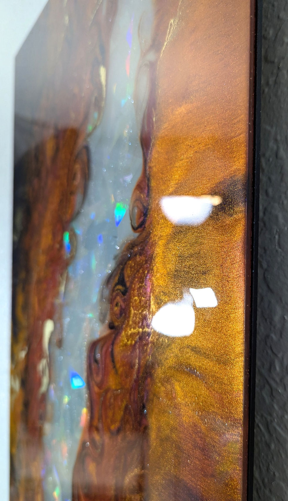 Thumbnail: Holographic Color-Shift Artwork  "Celestial Vein"