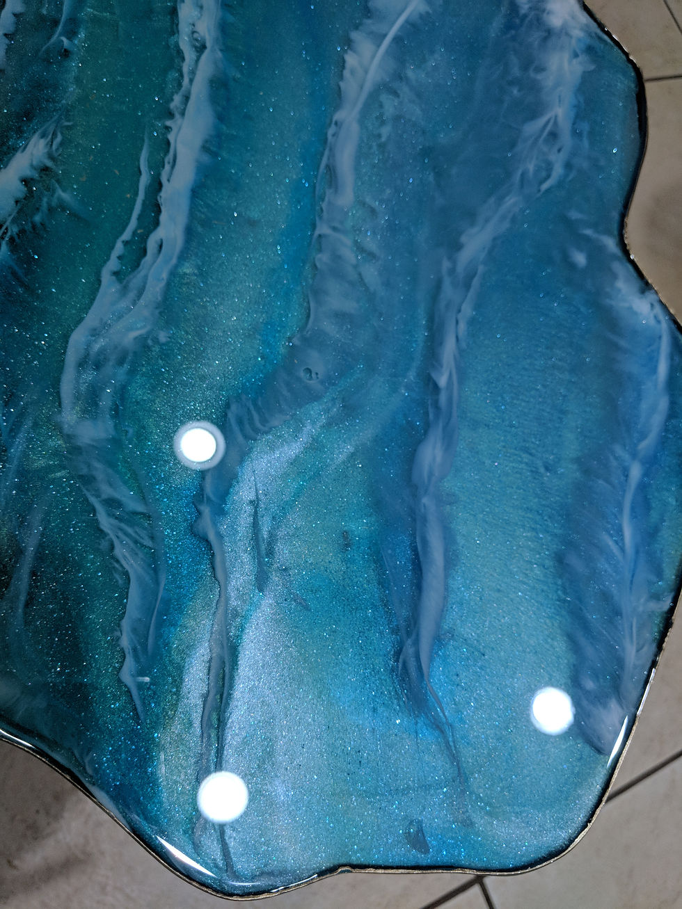 Thumbnail: Iridescent Shimmer SeaScape Table