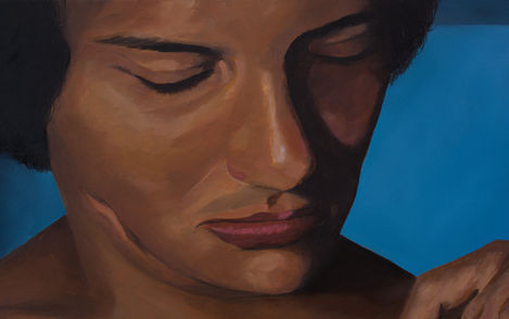 Face close-up